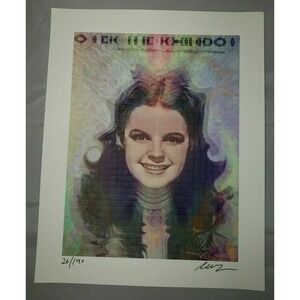 Levy‎ "Somewhere over the Rainbow" signed Blotter Art - Magic Art Club